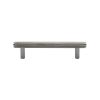 Heritage Brass Cabinet Pull Complete Knurl Design 96mm CTC Polished Nickel finish
