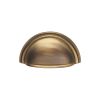 Ftd Victorian Cup Pull - Antique Brass