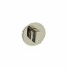 Millhouse Brass WC Turn and Release on 5mm Slimline Round Rose - Polished Nickel