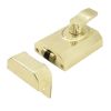Contract Rim Cylinder Rollerbolt 60mm - Electro Brassed