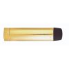 Cylinder Pattern Door Stop - Without Rose - Polished Brass