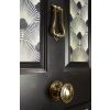 Aged Brass Slimline Art Deco Door Knocker