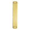 Laurin Finger Plate - Polished Brass