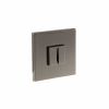 Tupai Rapido 5S Line WC Turn and Release *for use with ADBCE* on 5mm Slimline Round Rose - Black Satin Nickel