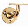 Heavyweight Handrail Bracket - Polished Brass