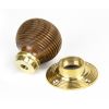 Rosewood and PB Cottage Mortice/Rim Knob Set - Small