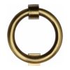 Heritage Brass Ring Knocker Antique Brass finish
