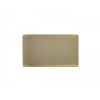 Eurolite Concealed 3mm Double Blank Plate Antique Brass