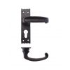 FF211EP Traditional Slimline Thumb Lever on Euro Backplate