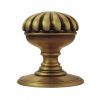 Delamain Flower Knob - Florentine Bronze