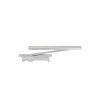 ZDC003C-SE CONCEALED OVERHEAD DOOR CLOSER, FIXED POWER SIZE 3, MATCHING FINISH TRACK AND CONNECTING ARM, SILVER FINISH