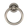 Classic Round Drop Pull 042mm Distressed Pewter finish