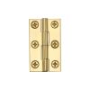 Heritage Brass Cabinet Hinge Brass 1 1/2" Polished Brass finish