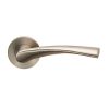Breeze Lever On 6mm Slim Fit Sprung Rose - Satin Stainless Steel