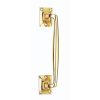 Pub Style Pull Handle - Polished Brass