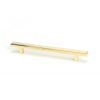 Polished Brass Scully Pull Handle - Medium