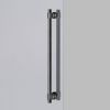 PULL BAR / LARGE 400MM / DOUBLE-SIDED / CAST / GUN METAL