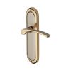 Heritage Brass Door Handle Lever Latch Ambassador Design Jupiter finish