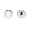 2 Star Security Escutcheon Set - Bright Stainless Steel