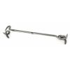 Pewter 18" Forged Cabin Hook