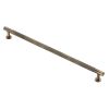 Ftd Knurled Pull Handle 320mm c/c - Antique Brass