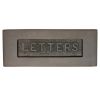 Heritage Brass Embossed Letterplate Matt Bronze finish