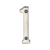 Heritage Brass Numeral 1 Face Fix 76mm (3") Polished Nickel finish