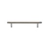 Heritage Brass Cabinet Pull Contour Design 128mm CTC Polished Nickel finish