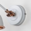 Hammered Copper Brindley Wall Light in Flock