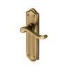 Heritage Brass Door Handle Lever Latch Buckingham Design Antique Brass finish