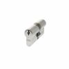 AGB 5 Pin Double Keyed Alike Euro Cylinder 30-30mm (60mm) - Satin Chrome