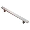Rectangular Section T-Bar Handle 128mm - Stainless Steel