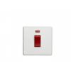 Eurolite Concealed 3mm 45Amp Switch with Neon Indicator White