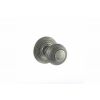 Old English Ripon Solid Brass Reeded Beehive Mortice Door Knob on Concealed Fix Rose - Distressed Silver