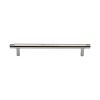 Heritage Brass Cabinet Pull Contour Design 160mm CTC Polished Nickel finish