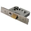 Easi-T Euro Profile Cylinder Night Latch - Case Only 64mm - Satin Stainless Steel