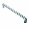 30mm Mitred Pull Handle 450mm Centres - Satin Stainless Steel