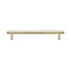 Heritage Brass Cabinet Pull Stepped Design 160mm CTC Polished Brass finish