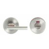 Large Turn And Indicator Coin Release - Satin Stainless Steel