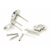 Polished Nickel 50mm Euro Door Pull (Back to Back fixings)