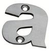 Letter A  50mm - Satin Stainless Steel