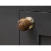 Rosewood and PN Beehive Cabinet Knob 38mm