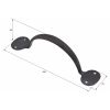Penny End Pull Handle (200mm CC) - Forged Steel