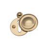 Heritage Brass Covered Keyhole Round Polished Brass finish