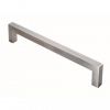 Atlantic Mitred Pull Handle [Bolt Through] 450mm x 19mm - Satin Stainless Steel