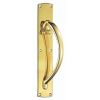 Large Pull Handle R/H - Polished Brass