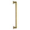 Heritage Brass Door Pull Handle Traditional Design 482mm Satin Brass Finish