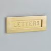 6355 Engraved Letter Plate