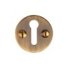 Heritage Brass Keyhole Escutcheon Antique Brass finish
