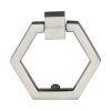 Heritage Brass Cabinet Drop Pull Hexagon Design 51mm Satin Nickel finish